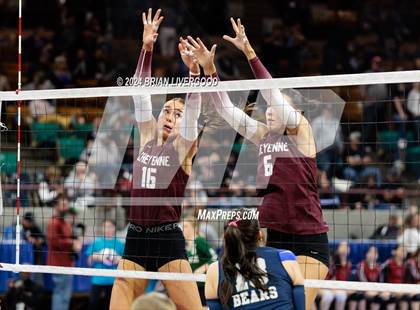 Thumbnail 1 in Cheyenne Mountain vs. Palmer Ridge (CHSAA 4A Round 1) photogallery.