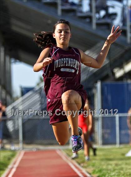 Thumbnail 3 in Titan Top 9 Invitational (Girls Long Jump) photogallery.