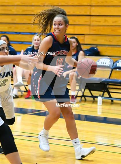 Thumbnail 2 in Centennial vs. Deer Valley (DVHS Skyhawks Thanksgiving Tournament)  photogallery.