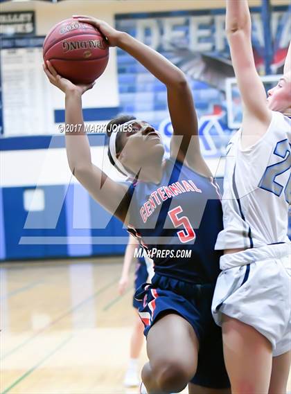 Thumbnail 2 in Centennial vs. Deer Valley (DVHS Skyhawks Thanksgiving Tournament)  photogallery.