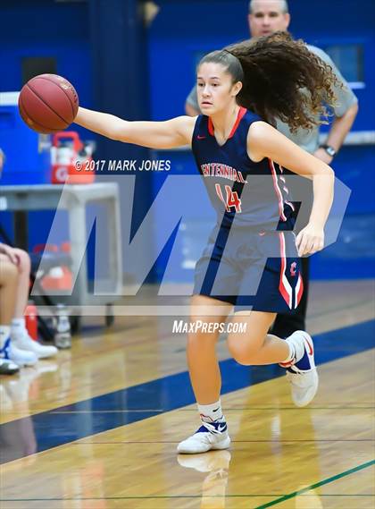 Thumbnail 3 in Centennial vs. Deer Valley (DVHS Skyhawks Thanksgiving Tournament)  photogallery.
