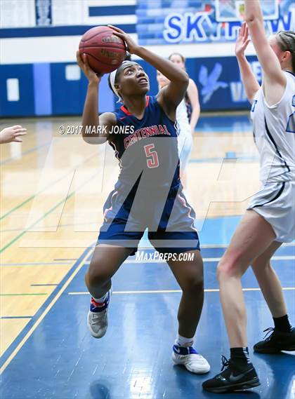 Thumbnail 3 in Centennial vs. Deer Valley (DVHS Skyhawks Thanksgiving Tournament)  photogallery.
