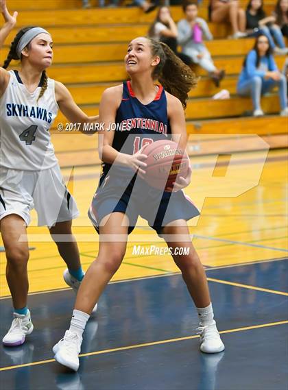 Thumbnail 1 in Centennial vs. Deer Valley (DVHS Skyhawks Thanksgiving Tournament)  photogallery.
