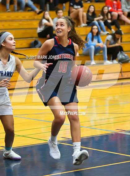 Thumbnail 3 in Centennial vs. Deer Valley (DVHS Skyhawks Thanksgiving Tournament)  photogallery.