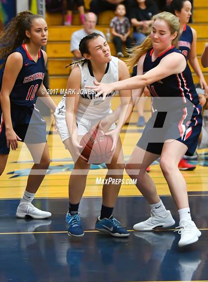 Thumbnail 3 in Centennial vs. Deer Valley (DVHS Skyhawks Thanksgiving Tournament)  photogallery.