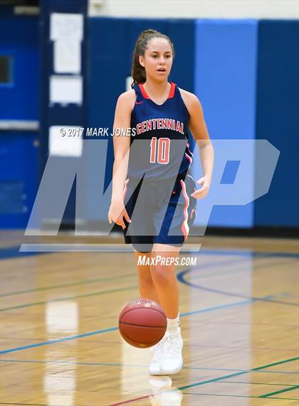 Thumbnail 3 in Centennial vs. Deer Valley (DVHS Skyhawks Thanksgiving Tournament)  photogallery.
