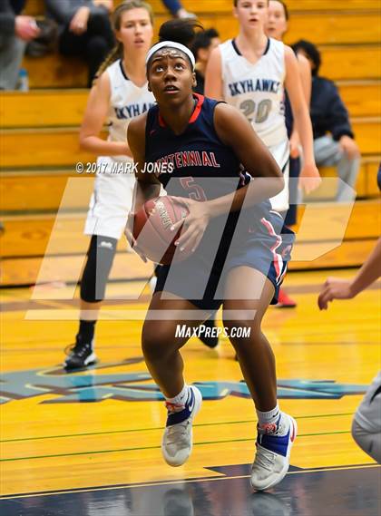 Thumbnail 3 in Centennial vs. Deer Valley (DVHS Skyhawks Thanksgiving Tournament)  photogallery.