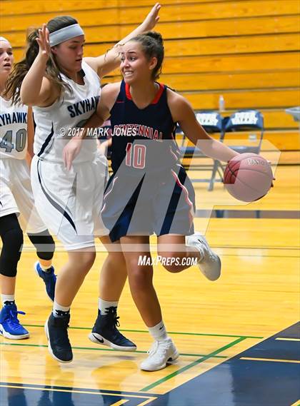Thumbnail 3 in Centennial vs. Deer Valley (DVHS Skyhawks Thanksgiving Tournament)  photogallery.