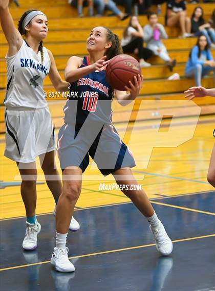 Thumbnail 2 in Centennial vs. Deer Valley (DVHS Skyhawks Thanksgiving Tournament)  photogallery.