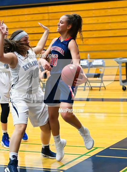 Thumbnail 1 in Centennial vs. Deer Valley (DVHS Skyhawks Thanksgiving Tournament)  photogallery.