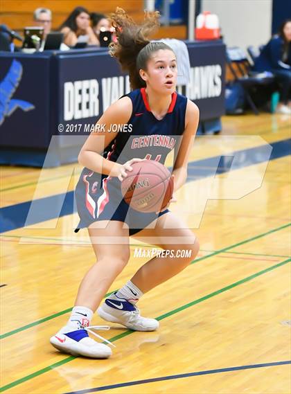 Thumbnail 3 in Centennial vs. Deer Valley (DVHS Skyhawks Thanksgiving Tournament)  photogallery.