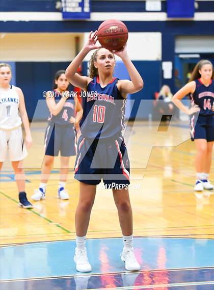 Thumbnail 3 in Centennial vs. Deer Valley (DVHS Skyhawks Thanksgiving Tournament)  photogallery.