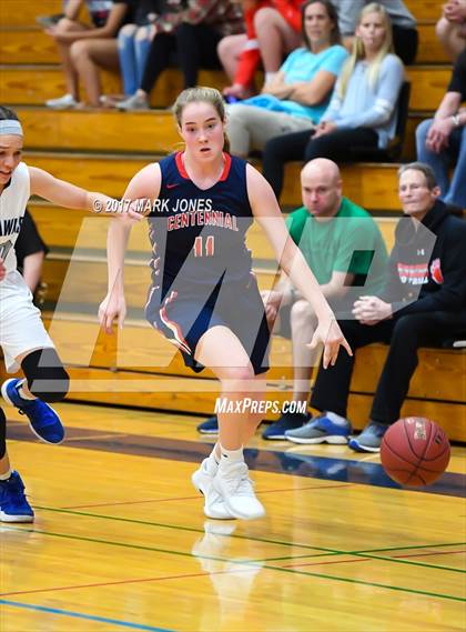 Thumbnail 3 in Centennial vs. Deer Valley (DVHS Skyhawks Thanksgiving Tournament)  photogallery.