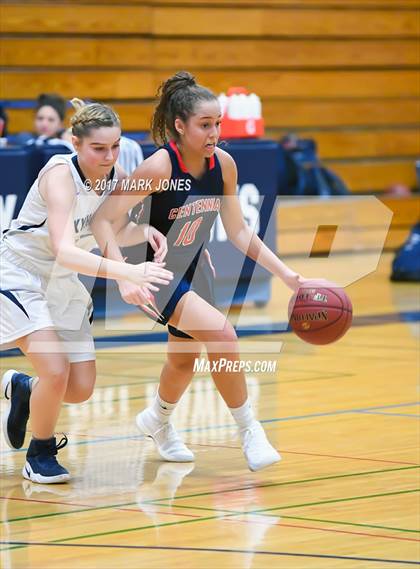 Thumbnail 3 in Centennial vs. Deer Valley (DVHS Skyhawks Thanksgiving Tournament)  photogallery.