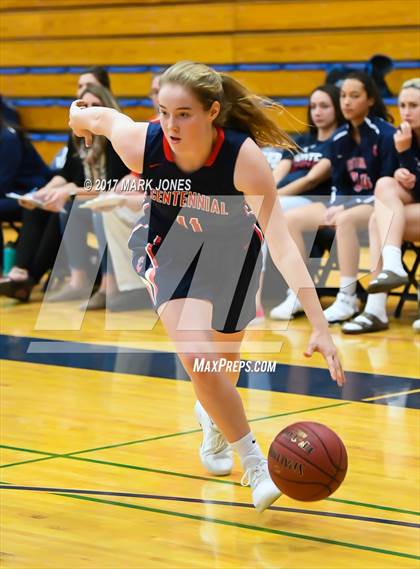 Thumbnail 3 in Centennial vs. Deer Valley (DVHS Skyhawks Thanksgiving Tournament)  photogallery.
