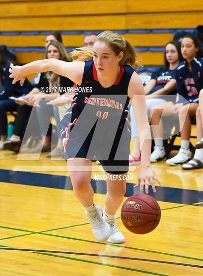 Thumbnail 2 in Centennial vs. Deer Valley (DVHS Skyhawks Thanksgiving Tournament)  photogallery.