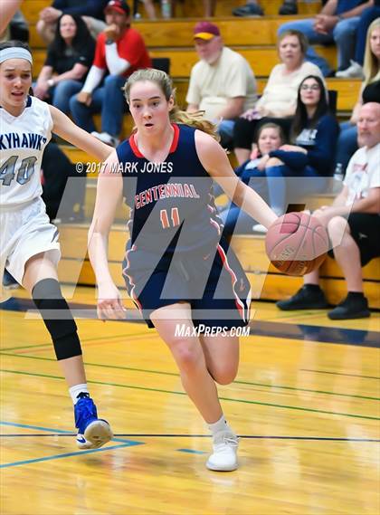 Thumbnail 2 in Centennial vs. Deer Valley (DVHS Skyhawks Thanksgiving Tournament)  photogallery.