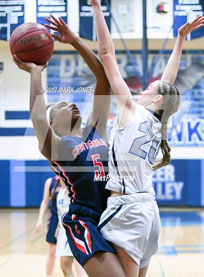 Thumbnail 3 in Centennial vs. Deer Valley (DVHS Skyhawks Thanksgiving Tournament)  photogallery.
