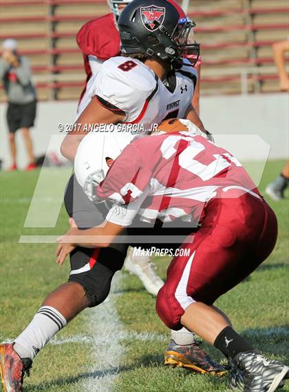 Thumbnail 2 in Valley Christian vs Rio Vista photogallery.