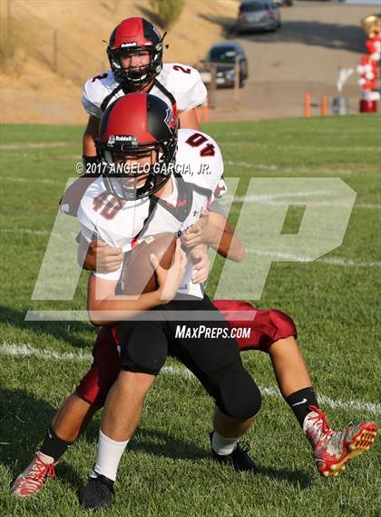 Thumbnail 1 in Valley Christian vs Rio Vista photogallery.