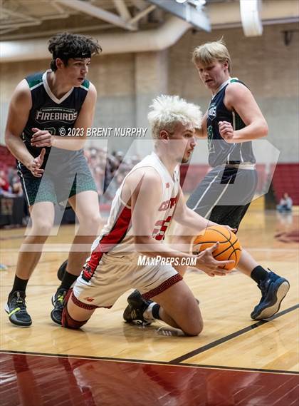 Thumbnail 3 in Windsor Charter Academy vs. Centauri (CHSAA 3A Great 8) photogallery.