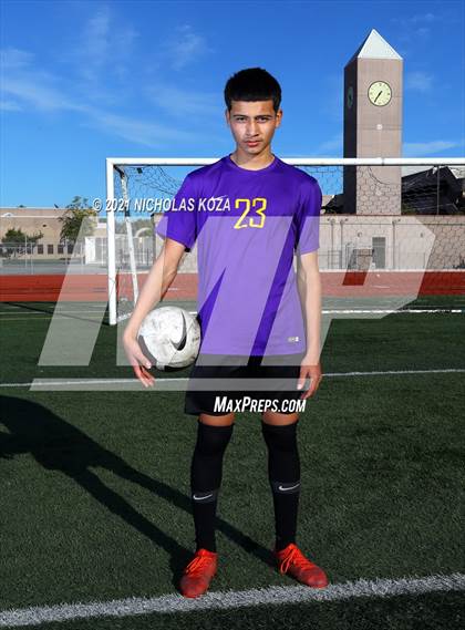 Thumbnail 3 in Lynwood Varsity Soccer Photo Shoot photogallery.