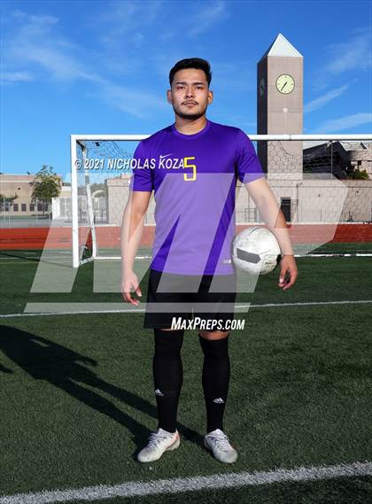 Thumbnail 3 in Lynwood Varsity Soccer Photo Shoot photogallery.