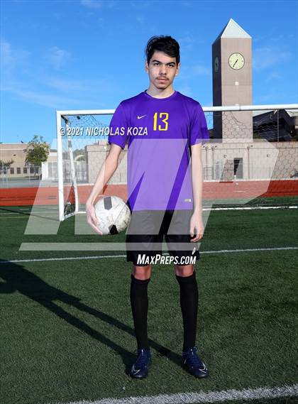 Thumbnail 3 in Lynwood Varsity Soccer Photo Shoot photogallery.