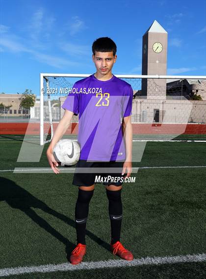 Thumbnail 2 in Lynwood Varsity Soccer Photo Shoot photogallery.