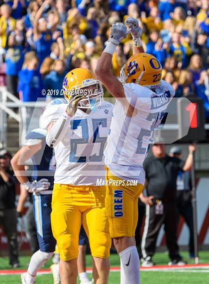 Thumbnail 1 in Salem Hills vs. Orem (UHSAA 5A Semifinal) photogallery.