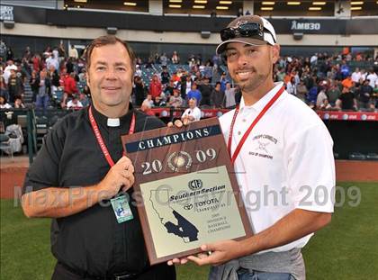 Thumbnail 1 in Huntington Beach vs. Crespi (CIF SS D2 Final) photogallery.