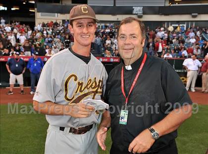 Thumbnail 2 in Huntington Beach vs. Crespi (CIF SS D2 Final) photogallery.