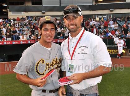 Thumbnail 3 in Huntington Beach vs. Crespi (CIF SS D2 Final) photogallery.