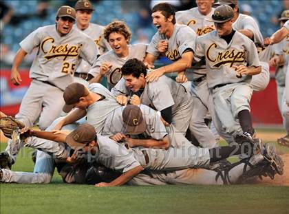 Thumbnail 2 in Huntington Beach vs. Crespi (CIF SS D2 Final) photogallery.
