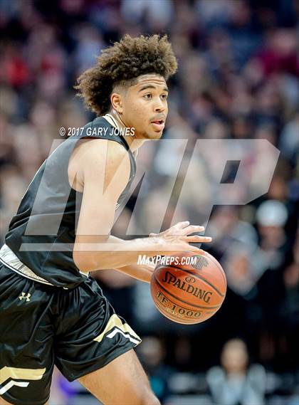 Thumbnail 1 in Bishop Montgomery vs Woodcreek (CIF State Open Final) photogallery.
