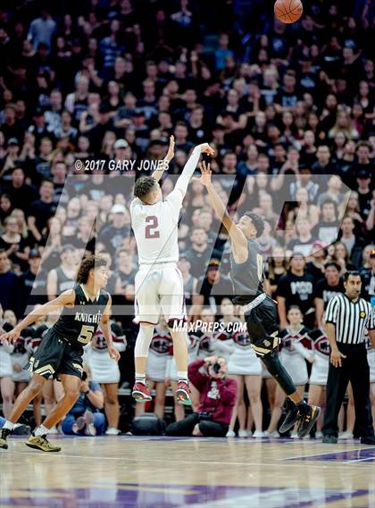 Thumbnail 1 in Bishop Montgomery vs Woodcreek (CIF State Open Final) photogallery.