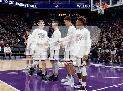 Thumbnail 2 in Bishop Montgomery vs Woodcreek (CIF State Open Final) photogallery.