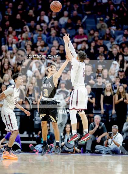 Thumbnail 1 in Bishop Montgomery vs Woodcreek (CIF State Open Final) photogallery.