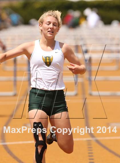 Thumbnail 1 in CIF NCS Masters Track and Field (Girls 100 Meter Hurdles Prelims and Finals) photogallery.
