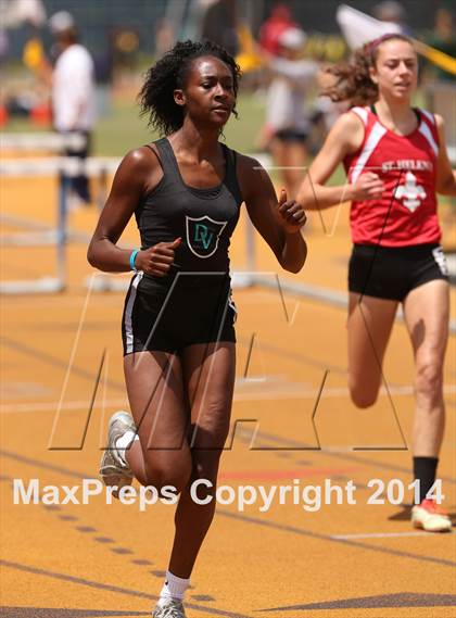 Thumbnail 2 in CIF NCS Masters Track and Field (Girls 100 Meter Hurdles Prelims and Finals) photogallery.