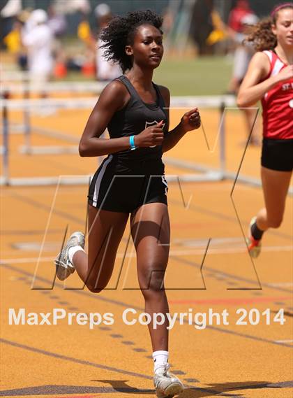 Thumbnail 1 in CIF NCS Masters Track and Field (Girls 100 Meter Hurdles Prelims and Finals) photogallery.