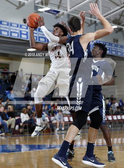 Thumbnail 2 in Hamilton Heights Christian Academy vs Ensworth (Dr Pepper TEN Classic) photogallery.