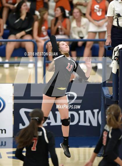 Thumbnail 3 in Saint Joseph vs. Glendora (CIF SS D3 Final) photogallery.