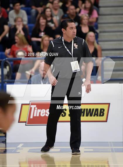 Thumbnail 1 in Saint Joseph vs. Glendora (CIF SS D3 Final) photogallery.