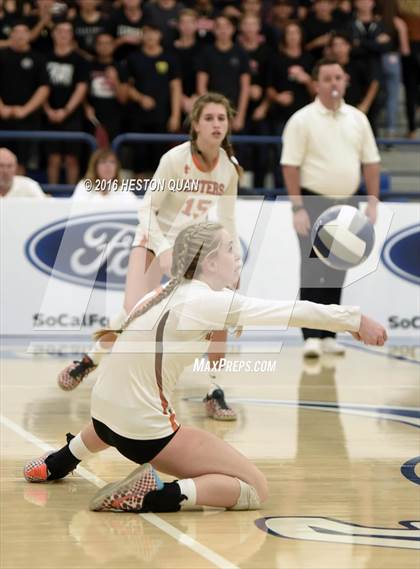 Thumbnail 2 in Saint Joseph vs. Glendora (CIF SS D3 Final) photogallery.
