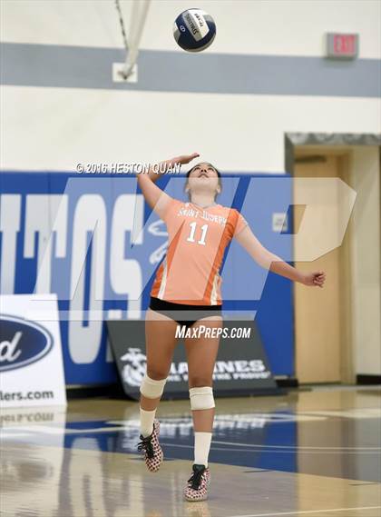 Thumbnail 2 in Saint Joseph vs. Glendora (CIF SS D3 Final) photogallery.