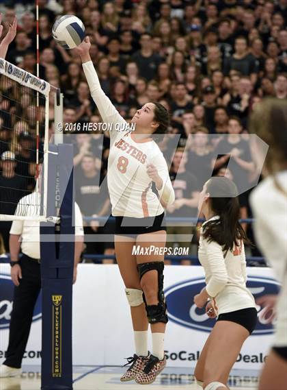 Thumbnail 3 in Saint Joseph vs. Glendora (CIF SS D3 Final) photogallery.