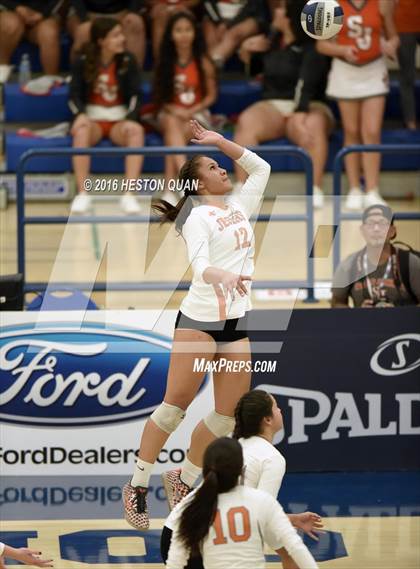 Thumbnail 3 in Saint Joseph vs. Glendora (CIF SS D3 Final) photogallery.