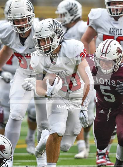 Thumbnail 3 in Argyle vs. Brownwood (UIL 4A Regional Semi-final) photogallery.