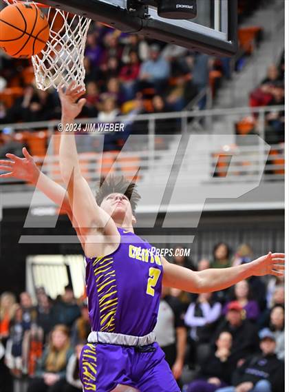 Thumbnail 3 in Vian vs Central (Sequoyah County Tournament) photogallery.